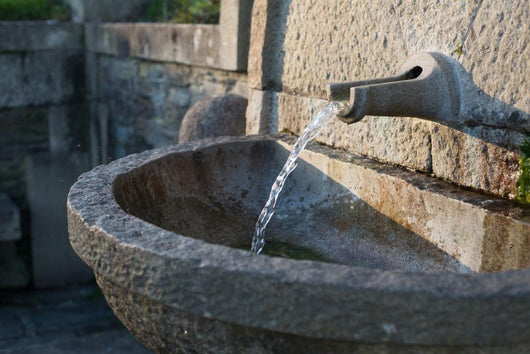 Water Fountain Detail Wall Decal