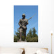Statue of a Turk Unknown WWI Soldier Wall Mural