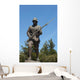 Statue of a Turk Unknown WWI Soldier Wall Mural