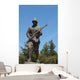 Statue of a Turk Unknown WWI Soldier Wall Mural