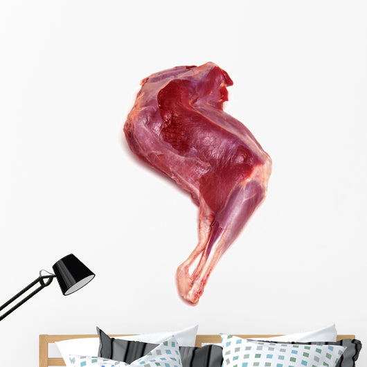 Haunch or leg of Muntjac venison meat. Wall Decal