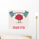 Brain Gym Wall Mural