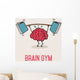 Brain Gym Wall Mural