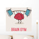 Brain Gym Wall Mural