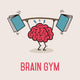 Brain Gym Wall Decal