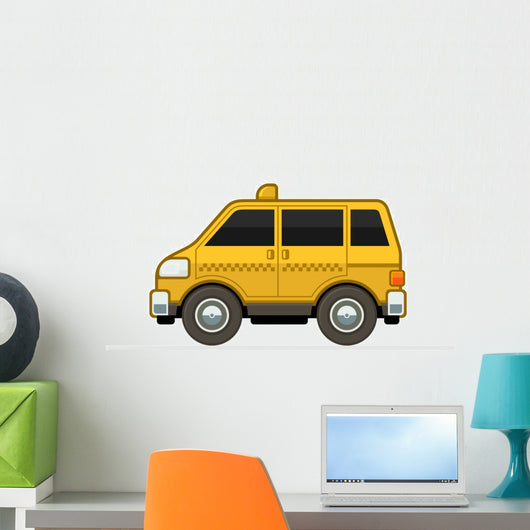 Taxi Car Wall Decal