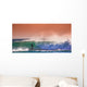 Surfer on Blue Ocean Wave in Bali Wall Mural