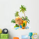 Palm Beach Travel Wall Decal
