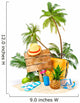 Palm Beach Travel Wall Decal