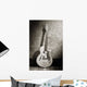vintage jazz guitar Wall Mural