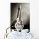 vintage jazz guitar Wall Mural