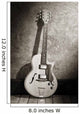 vintage jazz guitar Wall Mural