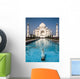 Rippling Taj Mahal Wall Mural