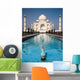 Rippling Taj Mahal Wall Mural