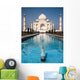 Rippling Taj Mahal Wall Mural