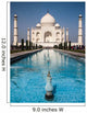 Rippling Taj Mahal Wall Mural
