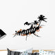abstract skateboard 3 Wall Decal