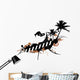 abstract skateboard 3 Wall Decal