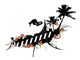 Abstract Skateboard 3 Wall Decal