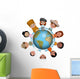 Children around the world Wall Decal