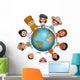 Children around the world Wall Decal