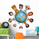Children around the world Wall Decal