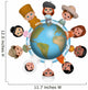 Children around the world Wall Decal