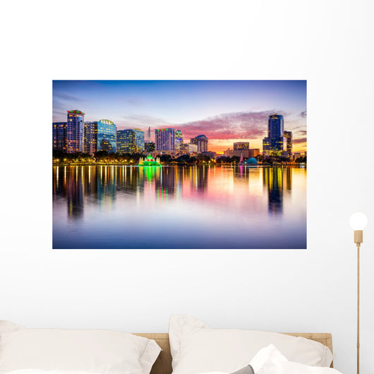 Orlando, Florida, USA Skyline Wall Mural