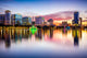 Orlando, Florida, USA Skyline Wall Decal 2