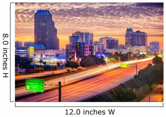 Orlando, Florida Skyline Wall Mural