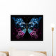 Butterfly Made Flourish Abstract Wall Decal