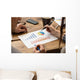 Business charts Wall Mural