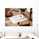 Business charts Wall Mural