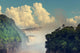 Cloudy Iguazu Waterfall Wall Decal