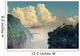 Cloudy Iguazu Waterfall Wall Mural