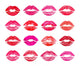 Beautiful Red Lips Wall Decal
