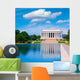 Abraham Lincoln Memorial reflection pool Washington Wall Mural