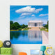 Abraham Lincoln Memorial reflection pool Washington Wall Mural