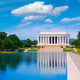 Abraham Lincoln Memorial Reflection Pool Washington Wall Decal
