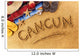 Cancun beach writing Wall Mural