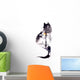 City Night Cat Wall Decal