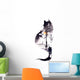 City Night Cat Wall Decal