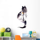 City Night Cat Wall Decal