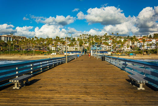 The Fishing Pier In San Clemente, California. Wall Decal