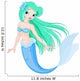 Beautiful mermaid Wall Decal