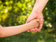 Father Holding Daughter Hand Wall Decal