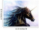 black unicorn Wall Mural