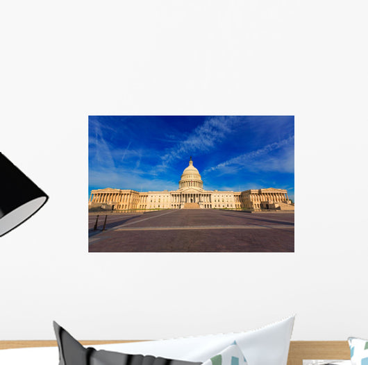 Capitol building Washington DC east facade US Wall Mural