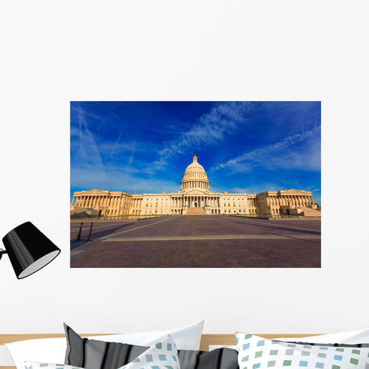 Capitol building Washington DC east facade US Wall Mural