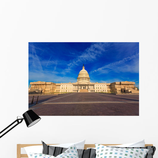 Capitol building Washington DC east facade US Wall Mural